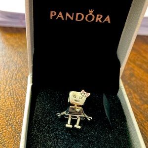 Pandora robot charm